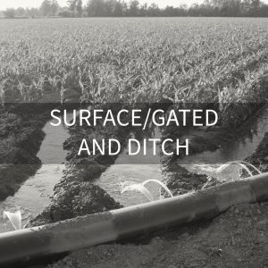 Surface, Gated, and Ditch