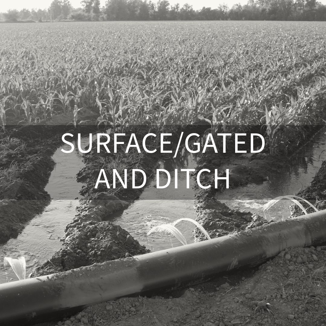 Surface, Gated, and Ditch