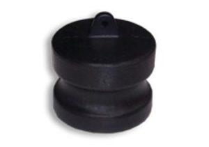 2" Dust Plug Poly Male Adapter