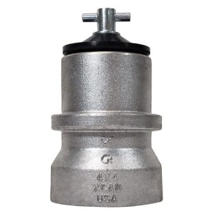 4" x 4" Threaded Valve Stub w/stainless Stem