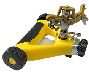 1/2" Metal Adj Imp Sprinkler / Hd Plastic ABS 2-Wheeled Base / 6C