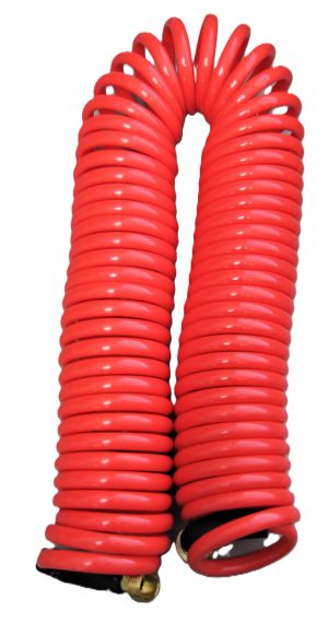 50' Coil Hose / Brass Male and Female Connections / 6