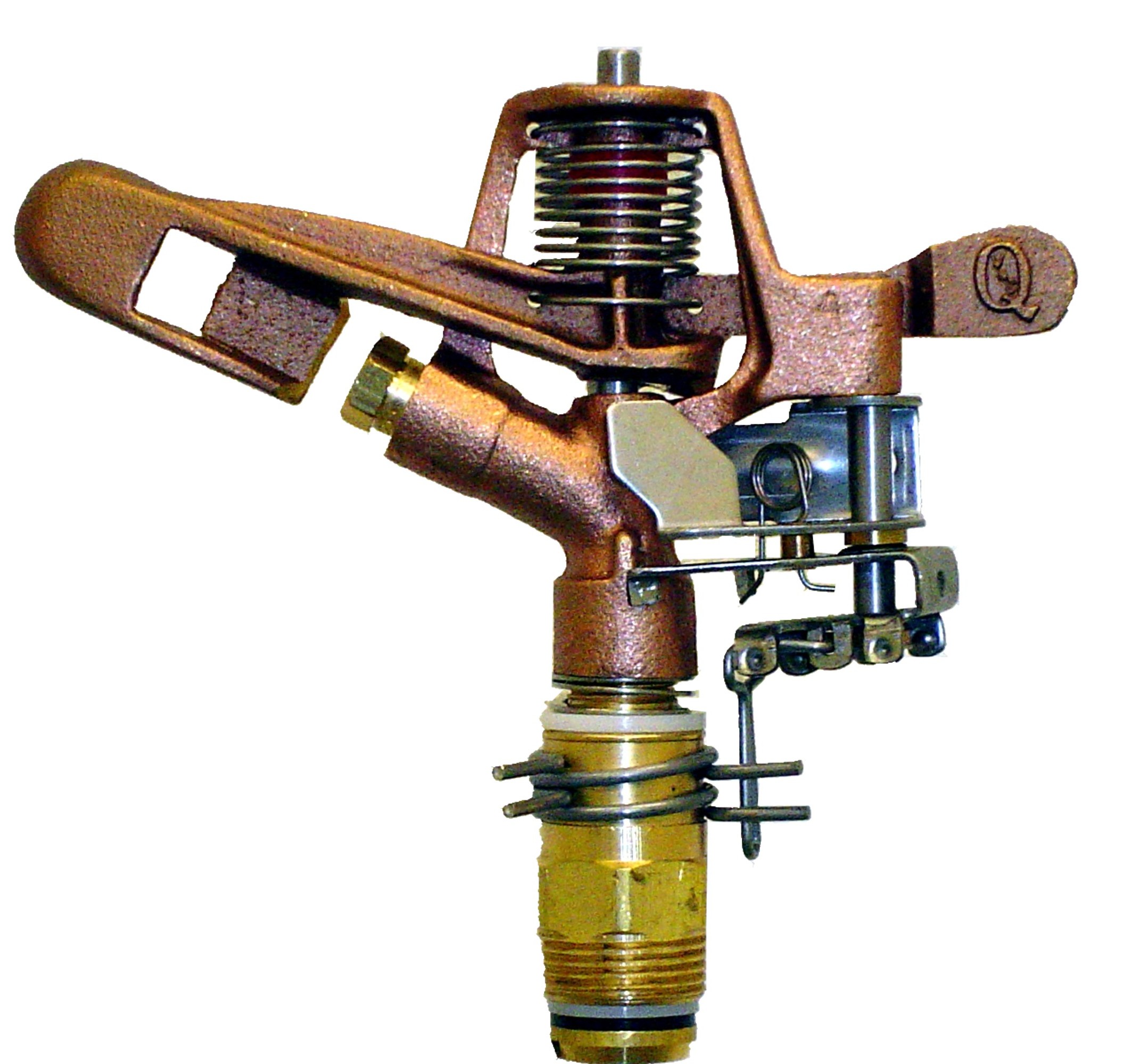 3/4" Brass F/p Circle Impact Sprinkler / 3/16" Brass Nozz / 15