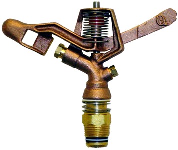 3/4" Brass Fc Imp Sprinkler / 5/32" Brass Nozz x 3/32" Spreader Nozz / 25