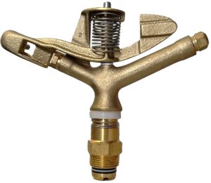 1" Brass Fc Imp Sprinkler / 11/32" Brass Nozz x 3/16" Spreader Nozz