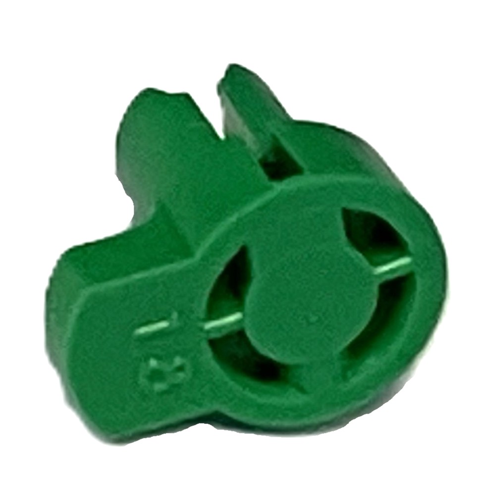 1/2"F 501F Friction Fit Plastic Green Nozz Only - .071" (1.8Mm) / 100