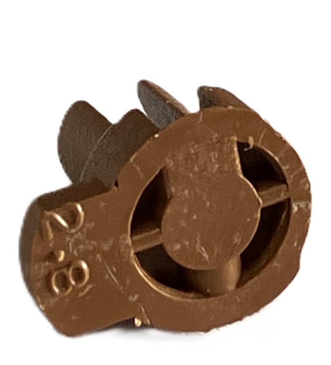 1/2"F 502F Friction Fit Plastic Brown Nozz Only - .110" (2.8Mm) / 100