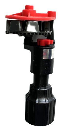 1/2"F 501Uf Plastic Fc Turbo Sprklr - .062" (1.6Mm) Red Friction Fit Nozz / 17 Deg / Low Vol. / 100