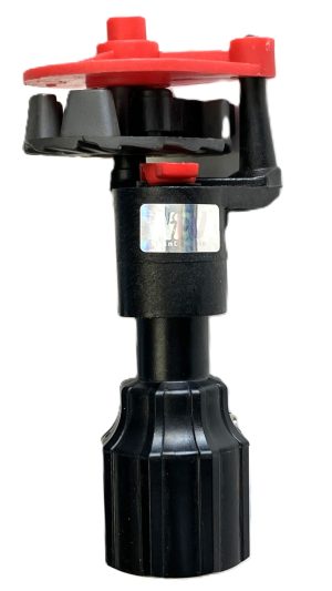 1/2"M 502H Plastic Fc Turbo Sprklr - .098" (2.5Mm) Red Friction Fit Nozz / 17 Deg / High Angle / Med Vol. / 100