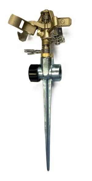 1/2" Adj Brass F/p Circle Imp Sprklr / Metal Push-In Spike-Carded / 8