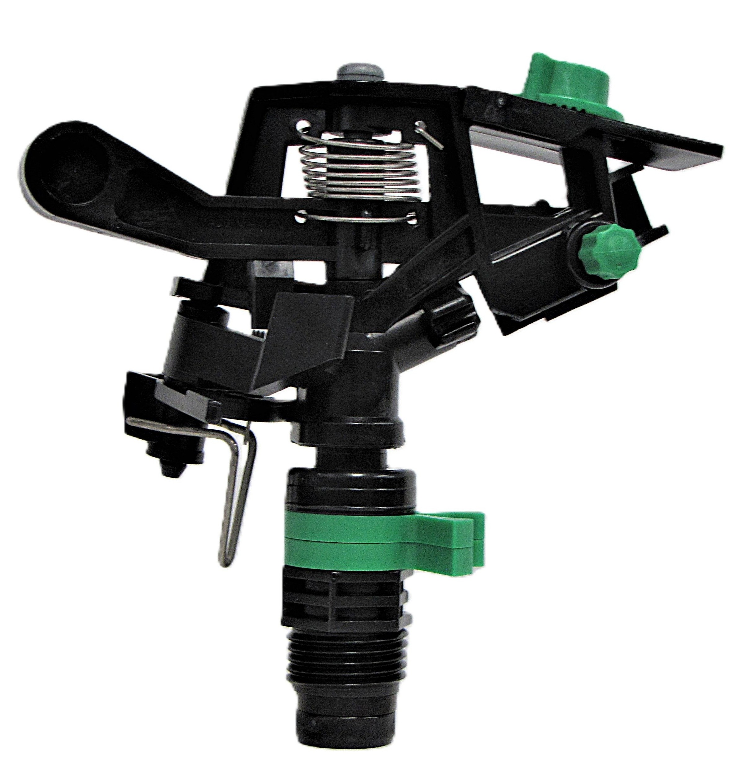 1/2" Plastic Adj F/p Circle L&g Imp Sprikler - 5/32" Blk Nozz / 12