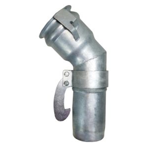 3" E-Z Latch Elbow 45°[[Galvanized]]