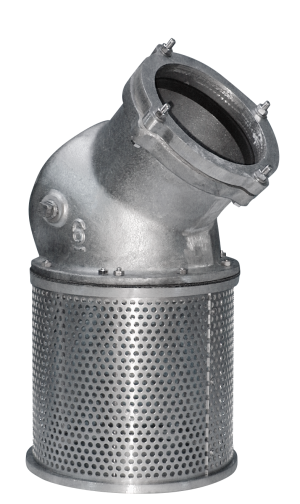 6" Sure-Flo® 45°Foot Valve OD Tubing