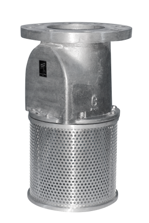 6" Sure-Flo® Vertical Foot Valve Flanged