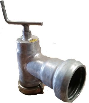 4" x 4" Ames Valve Opening Elbow